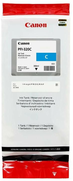 Actual product image Canon Ink PFI-320C, cyan (C)
