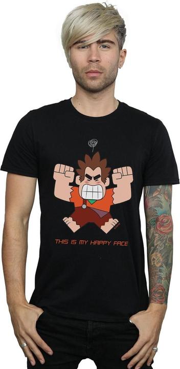 Image du produit Disney - T-shirt WRECK IT RALPH HAPPY FACE - Homme (XL)