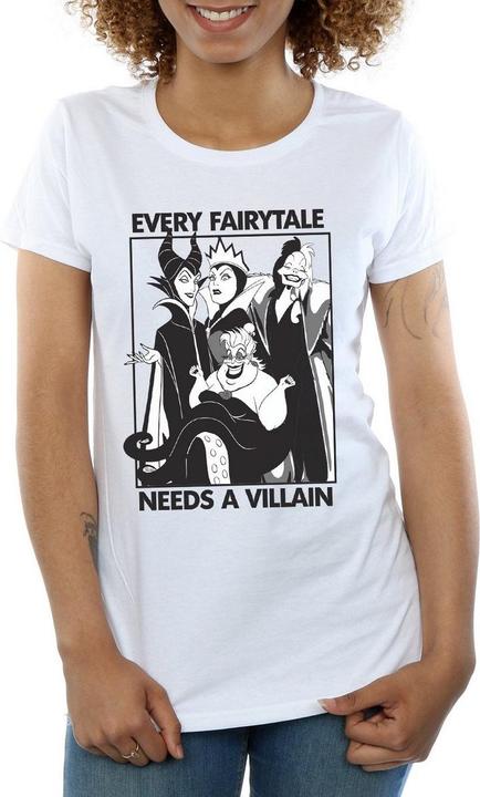 Produktbild Disney Every Fairy Tale Needs A Villain TShirt Mädchen (140, 146)