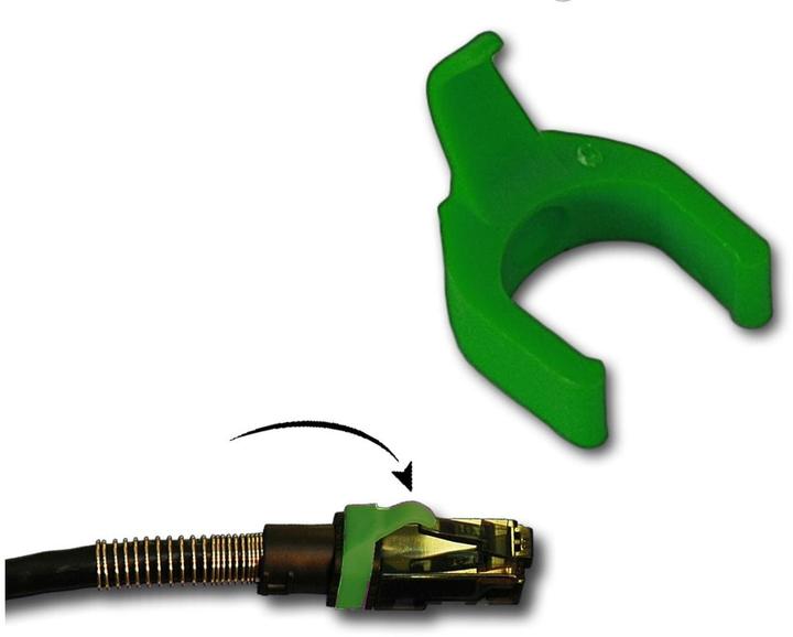 Produktbild PatchSee Kabel Clip Farbe, Set= (9 cm)