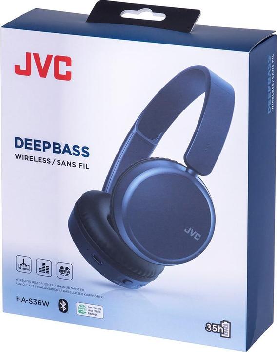 Produktbild JVC HA-S36W-A-U (keine Geräuschunterdrückung, 35 h, Kabellos)