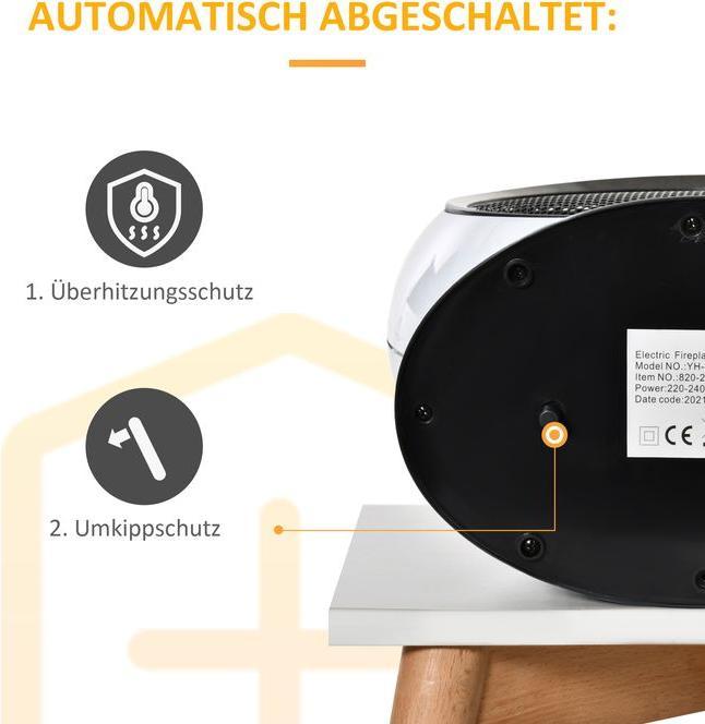Actual product image Jamb Fan heater (1500 W)