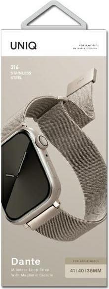 Produktbild Uniq Dante Apple Watch Series 4/5/6/7 (40 mm, Edelstahl)