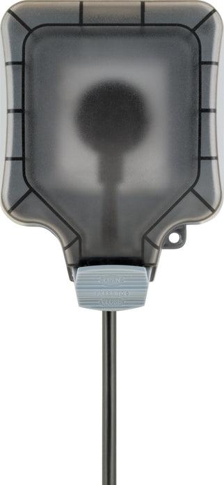 Actual product image Schwaiger Outdoor socket outlet IP66 1-fold Schuko flush-mounted socket outlet