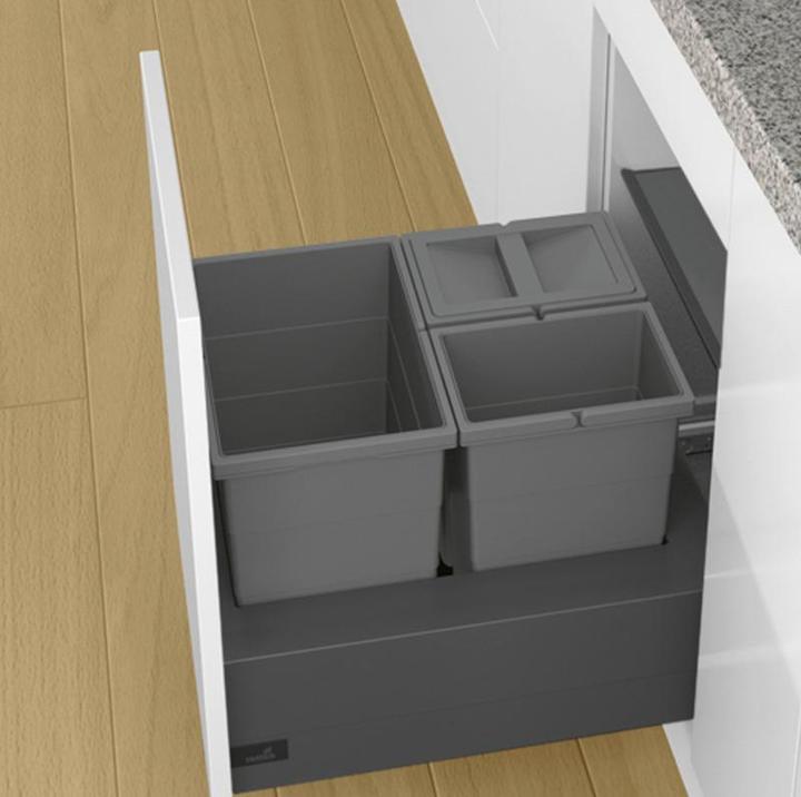 Actual product image Hettich Abfalltrennsystem Base 450 für ArciTech anthrazit