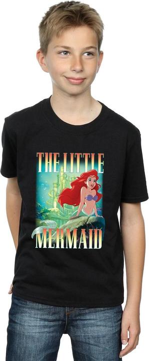 Actual product image Disney Boys The Little Mermaid Ariel Montage T-Shirt (128)