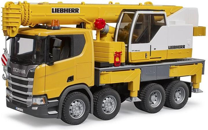 Productafbeelding Bruder 03571 Scania Super 560R Liebherr kraanwagen met L+S module