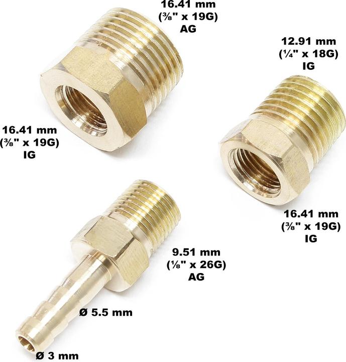 Immagine prodotto Wiltec Tester per vuoto 10PSI 28 "HG Tester per pompe di benzina Tester per vuoto per pompe di benzina