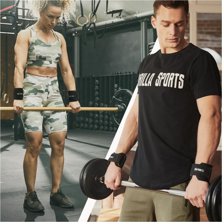 Actual product image Gorilla Sports Pulling aids with hooks set of 2