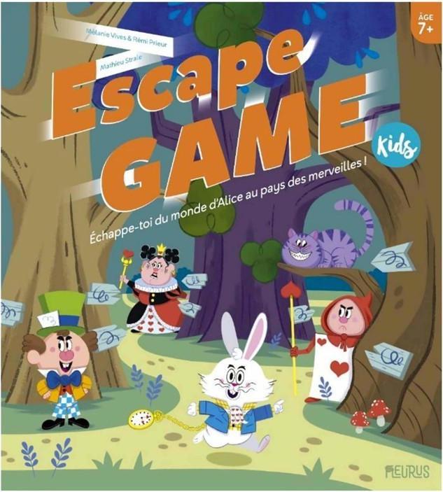 Produktbild Fleurus Escape Games Kids - Echappe-Toi Du Monde D'Alice Au Pays Des Merveilles! (Französisch)