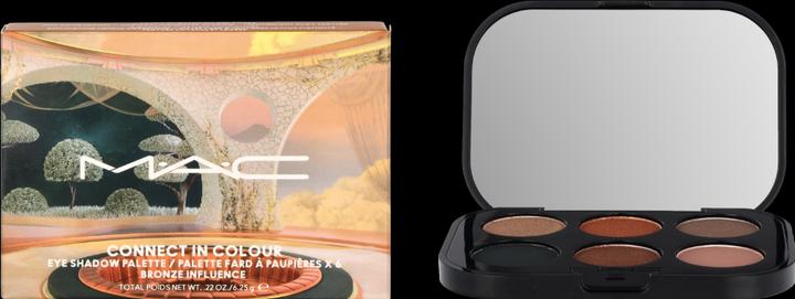Produktbild MAC Cosmetics Connect in Color Palette Eyes X6 Bronze Influence (Bronze Influence)