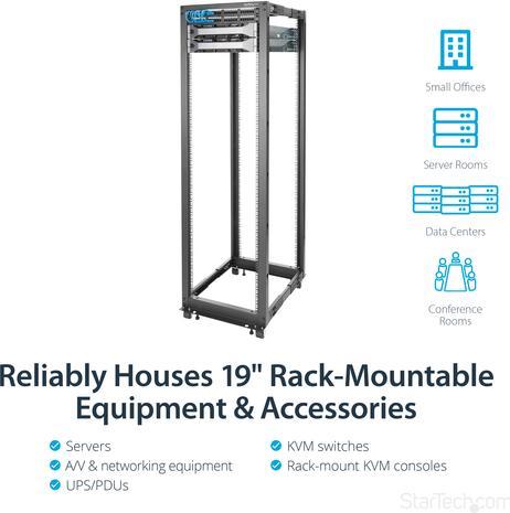 Produktbild StarTech 4-Post (42 HE, 19 Zoll Rack)