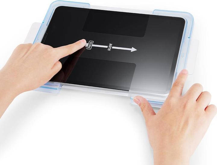 Produktbild Spigen tempered glass Glas.TR "EZ FIT" for iPad Air 4 2020 / 5 2022 (1 Stück, iPad Air 2020 (4. Gen))
