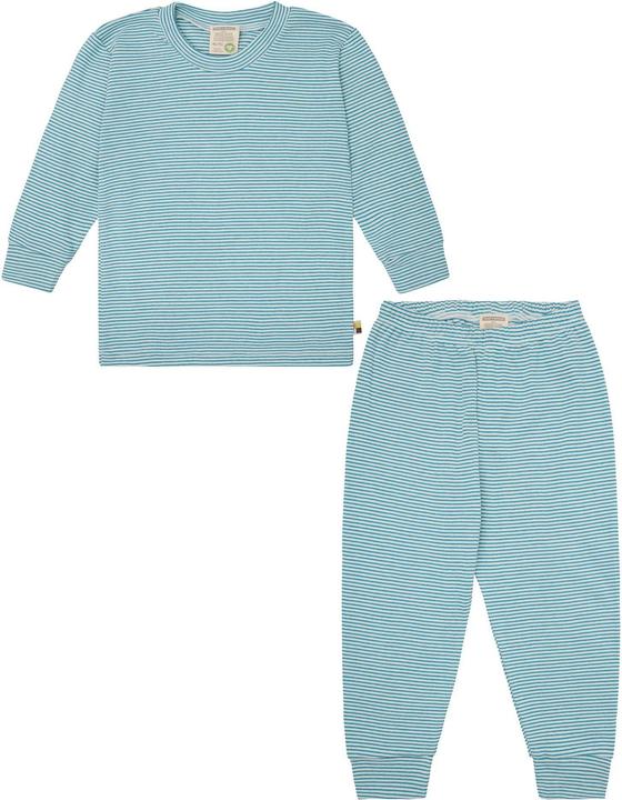 Image du produit loud + proud Pyjama à rayures en fines côtes (122)