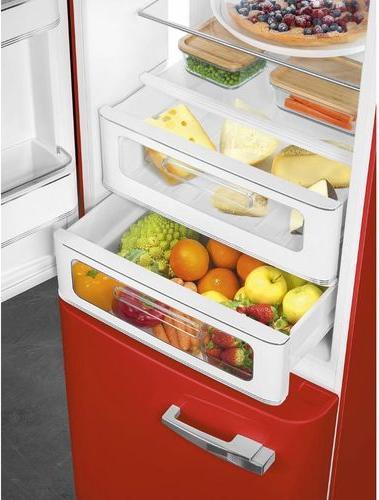 Image du produit Smeg Réfrigérateur-congélateur FAB32LRD5 Rouge, Gauche (331 l)