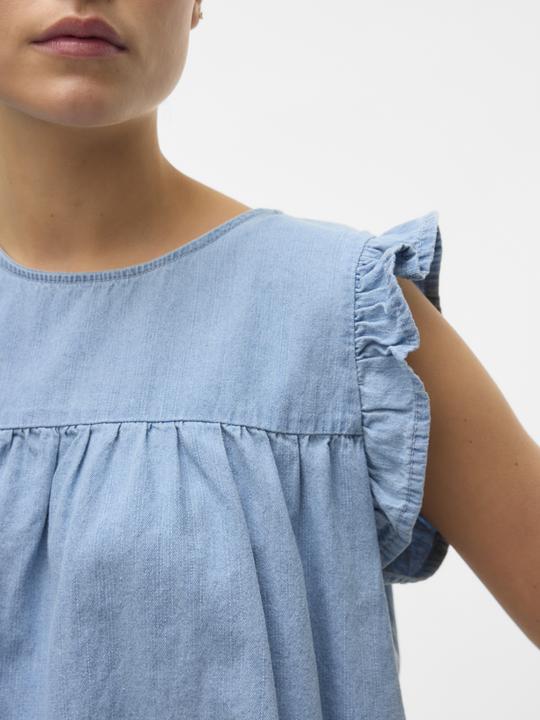 Actual product image Vero Moda VMBECCA Jeanshemd Jeanshemd (L)