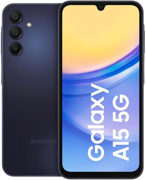Actual product image Samsung Galaxy A15 5G (128 GB, Black, Blue, 6.50", Dual SIM, 50 Mpx, 5G)