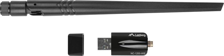 Actual product image Lanberg NC-1200-WIE network card (USB)