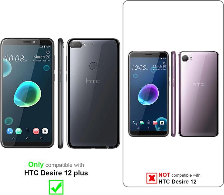 Produktbild Cadorabo TPU Frosted Cover (HTC Desire 12+)