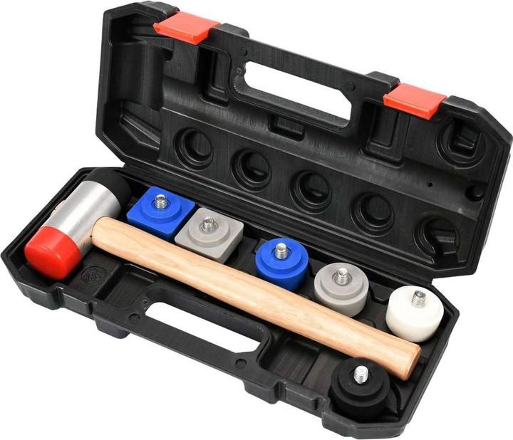 Produktbild Yato Profi Schonhammer mit Ersatzköpfen Satz 8 tlg. YT-45905 (1250 g)