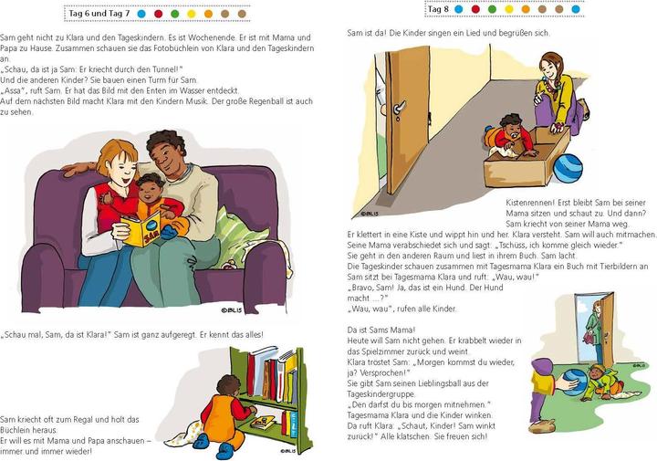 Actual product image My first weeks with the childminder (German, Marion Klara Mazzaglia, 2019)