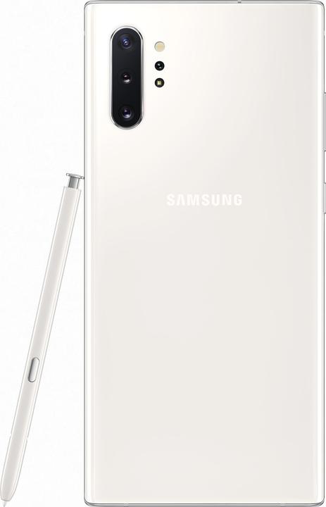 Produktbild Samsung Galaxy Note 10+ EU (256 GB, Aura White, 6.80", Hybrid Dual SIM, 16 Mpx, 4G)