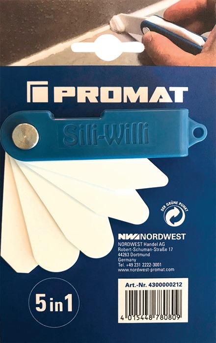 Produktbild Promat Silikonspachtel 5 in 1 (1.50 cm)