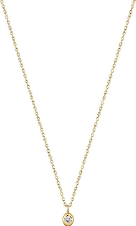 Produktbild Ania Haie NAU004-02YG Magma Wave Damen Halskette Gold 14K, verstellbar (Oro amarillo 14K)