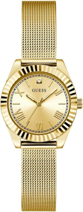 Guess - Ladies Gold Tone Analog Watch with diamond GW0842L2