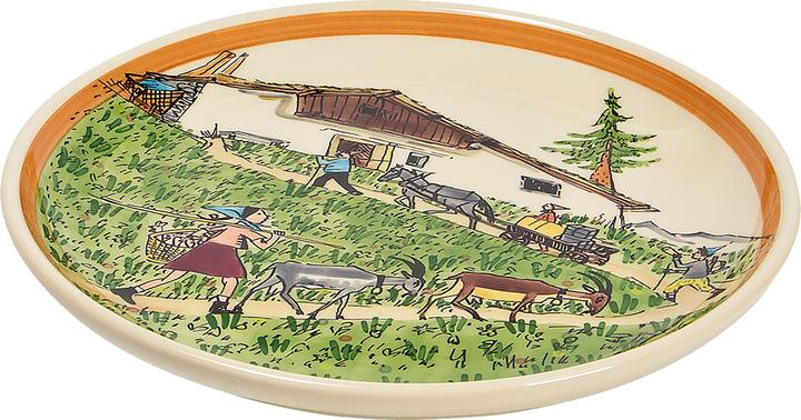 Ursli und Flurina zur Alphütte (1 x, 21 cm)