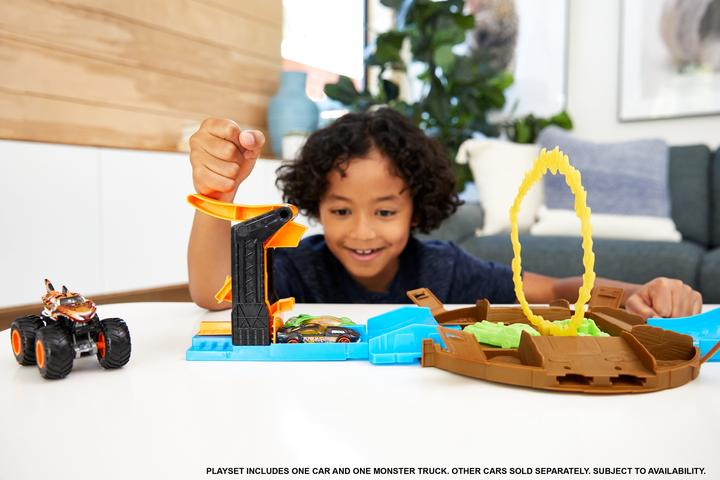 Image du produit Hot Wheels Monster Trucks - Jeu de cascades de pneus