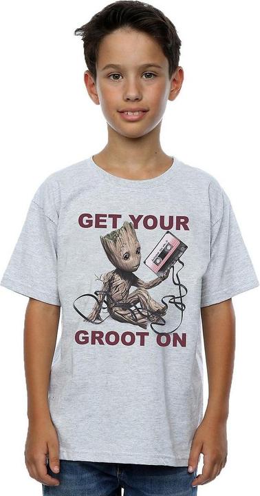 Image du produit Guardians of the Galaxy T-Shirt garçon "Get Your Groot On" Heather (152, 158)