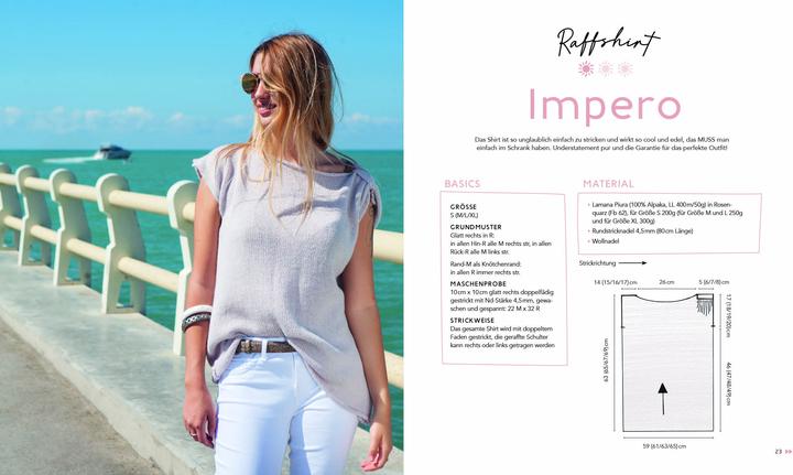 Immagine prodotto Shirts, Tops und Tücher stricken (Tedesco, Sandra Kirchner, 2024)