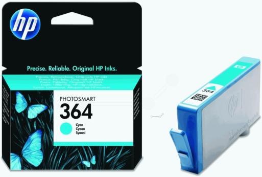 Produktbild HP 364 - Cyan - Original - Blisterverpackung (C)