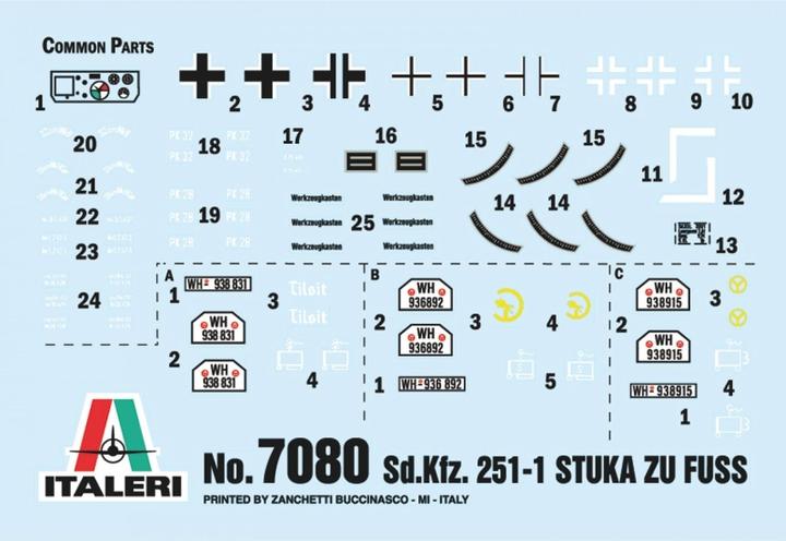 Image du produit 1:72 Sd.Kfz. 251/1 "Stuka Zu Fuss" (Stuka à pied)