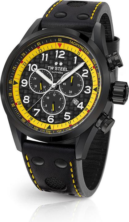 Produktbild TW-Steel TW Steel SVS301 Coronel WTCR Special Edt Chronograph Herrenuhr 48mm 10ATM (Chronograph)