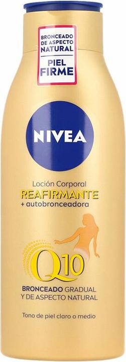 Immagine prodotto NIVEA Q10+ latte corpo reafirmante e autobronceadora 400 ml (Crema autoabbronzante, 400 ml)