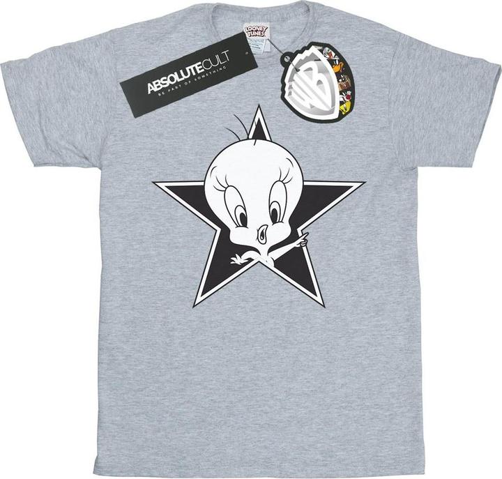Produktbild Looney Tunes Tweety Pie Mono Star TShirt (XXL)