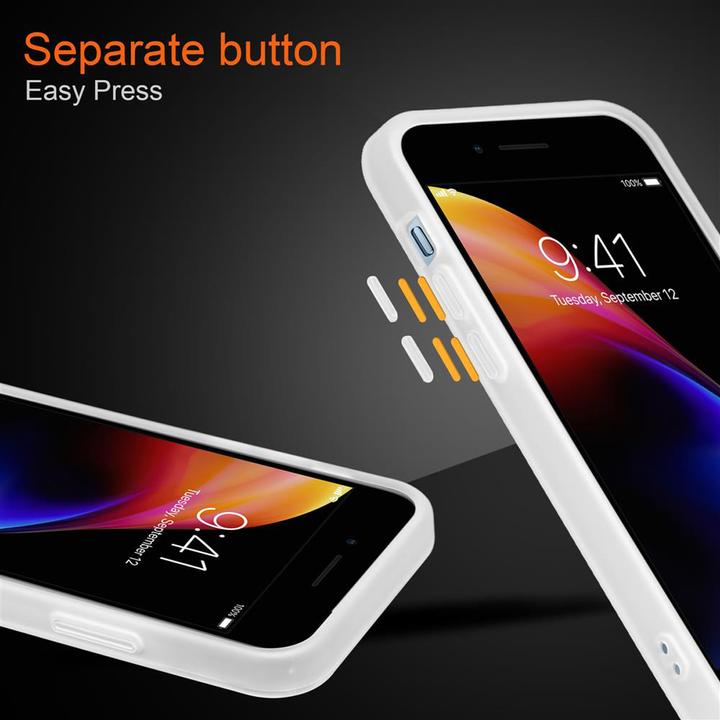 Productafbeelding Cadorabo Hybride matte hoes (Apple iPhone 6, LG G8s)
