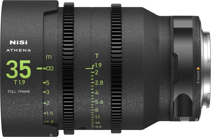 Nisi ATHENA Prime 35mm T1.9 Sony E Mount (Neuheit)