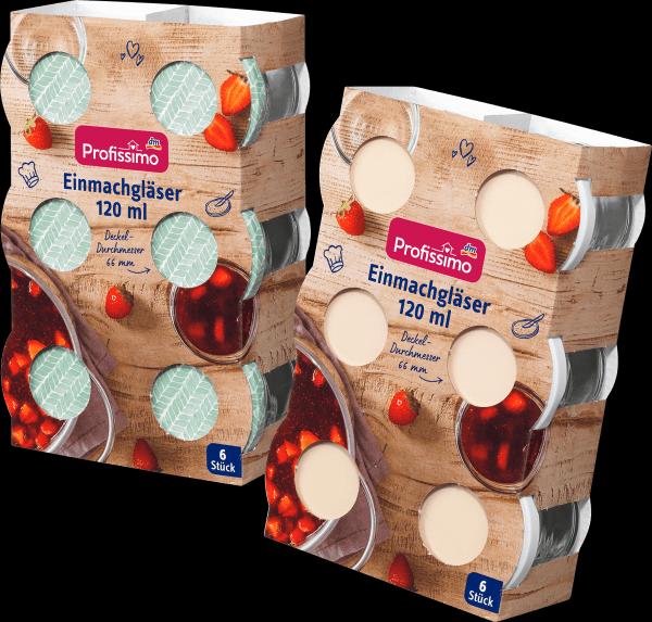 Produktbild dm Profissimo Einmachgläser (6 Stk., 0.12 l)