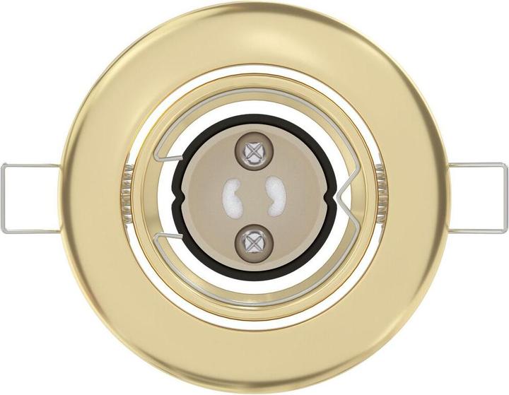 Image du produit VidaXL Lampen Set von 12 Gold Metall, Kunststoff 9 cm Leichtes Gewicht (GU10)