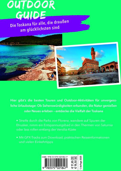 Produktbild OUTDOOR GUIDE Reiseführer Toskana