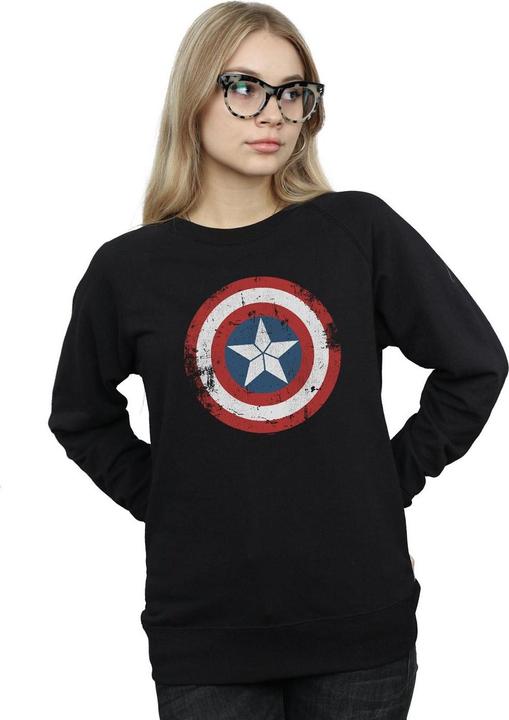 Produktbild Captain America Civil War Distressed Shield Sweatshirt (M)