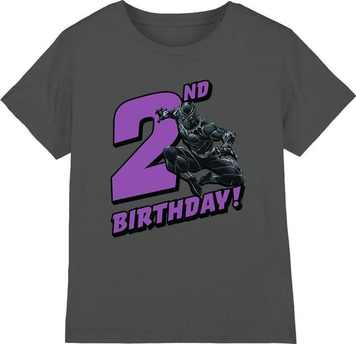 Black TShirt 2 Geburtstag