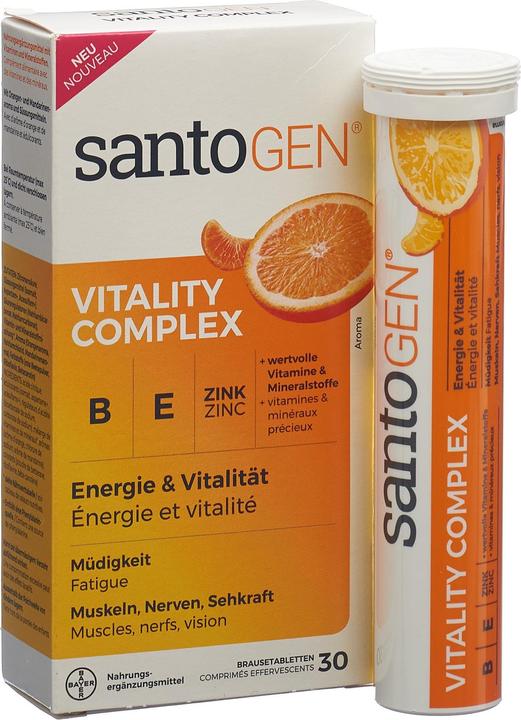 Produktbild Santogen Vitality Complex (30 Stück, Brausetablette)