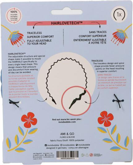 Image du produit Invisibobble HAIRHALO - Flores & Bloom Margarita Bonita (Bandeau)