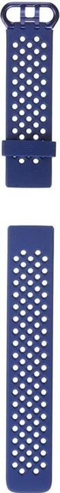 Actual product image Fitbit Silicone Sports Bracelet for Charge 4, Navy Blue (Silicone)