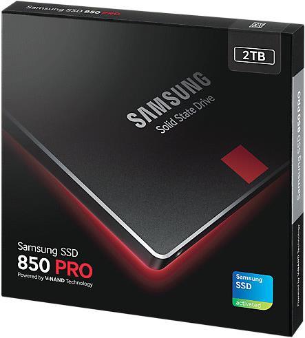 Produktbild Samsung 850 Pro (2000 GB, 2.5")