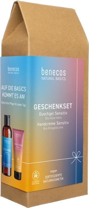 Produktbild Benecos Geschenkset Natural Basic-Duschgel& Handcr.sensit. (Körperpflegeset)